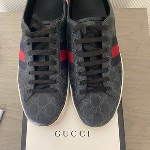 Gucci Ace Sneakers With Web - image 1